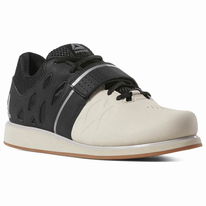 Tenisi Reebok Lifter Pr Barbati Bej/Negrii Romania HJ2298DK